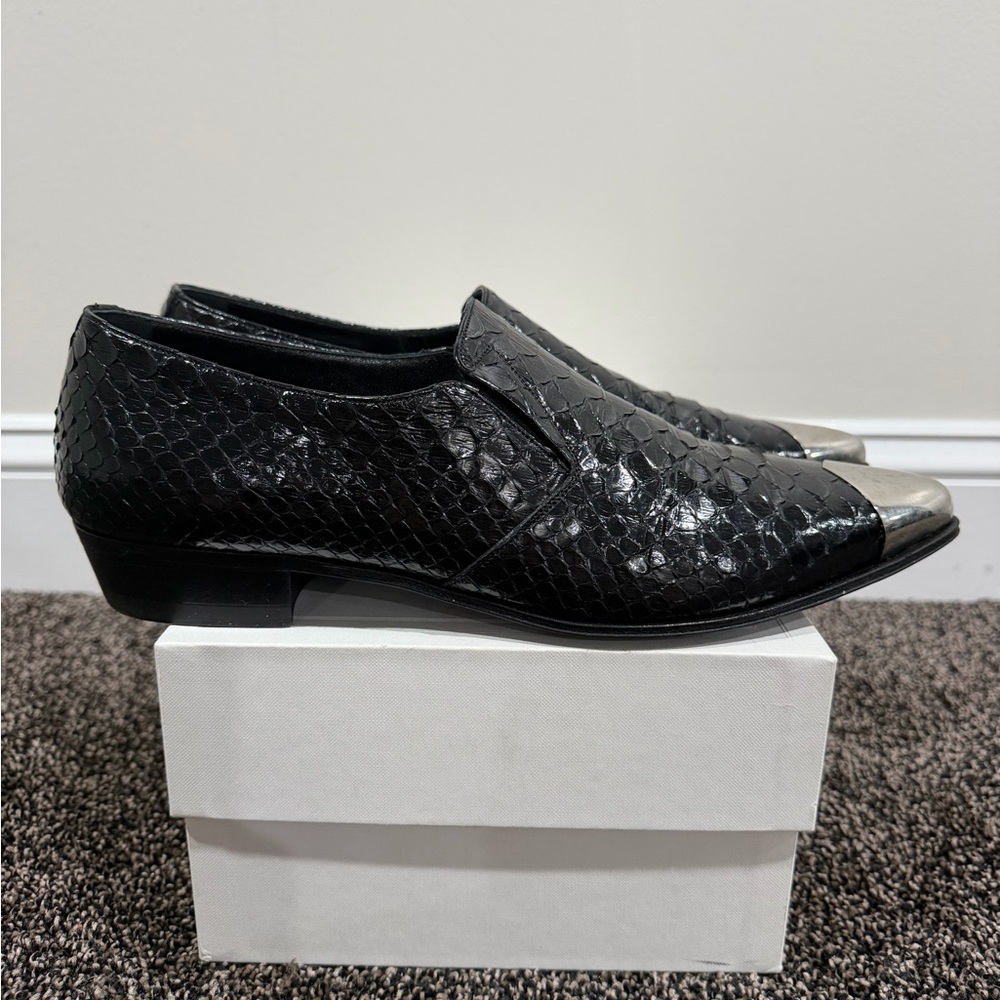 Celine Python Jacno Slipper Shoes 30 Metal Toe
Hedi Slimane
SS 2019 - Picture 6 of 15